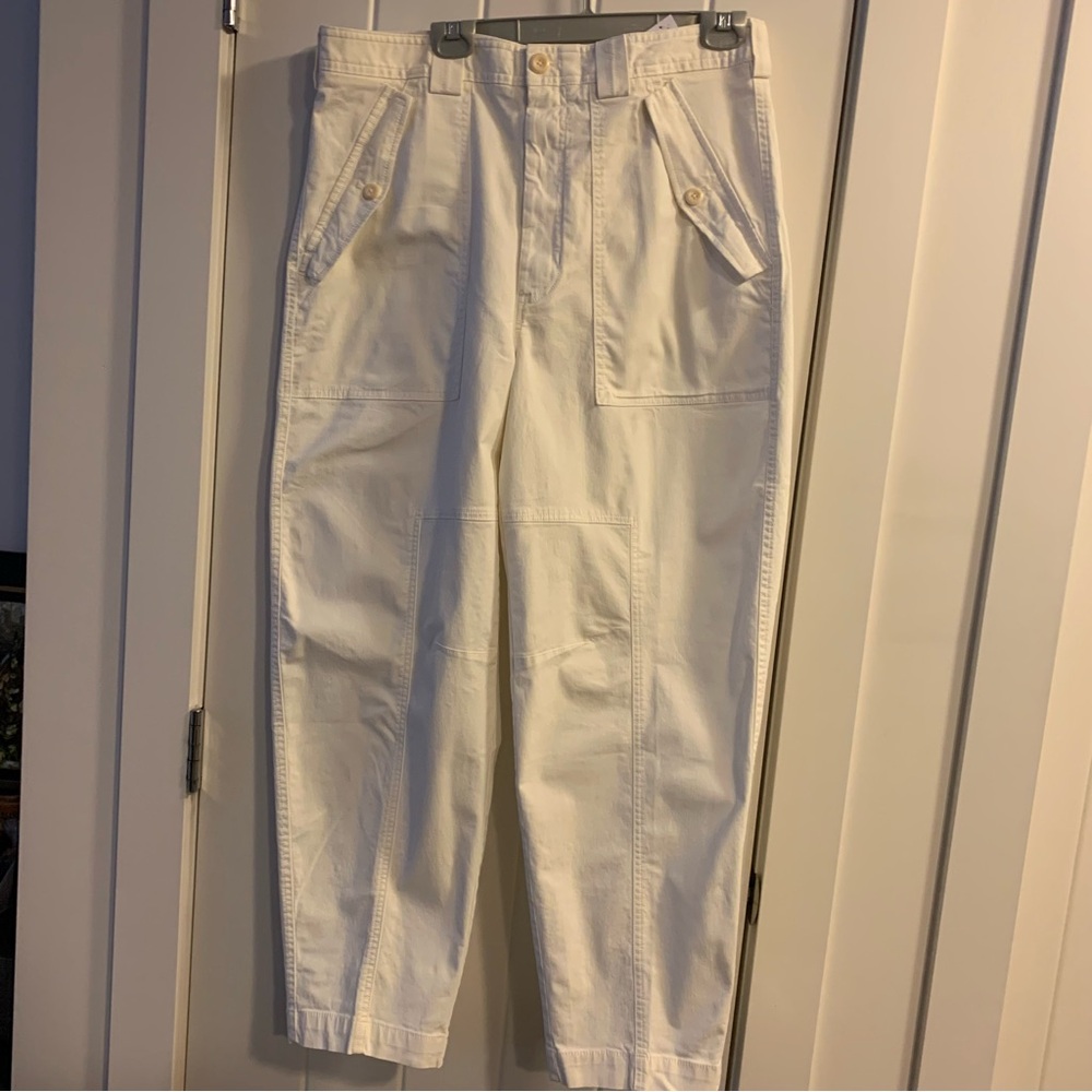 Banana Republic White Pants